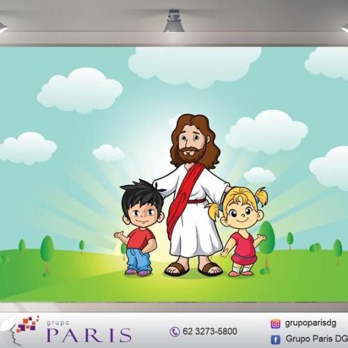 PAINEL SUBLIMADO RELIGIOSO