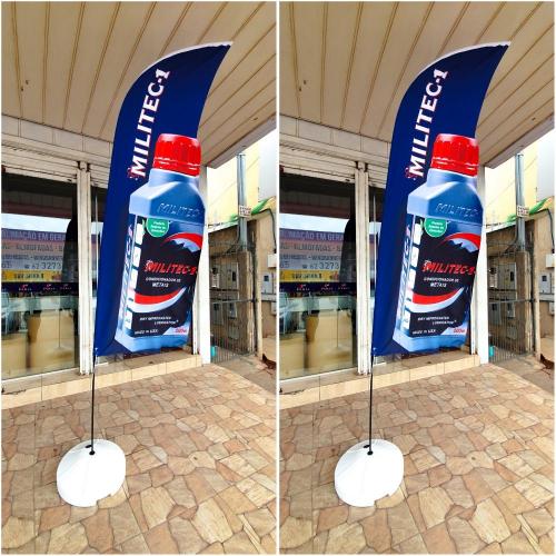 WIND BANNER MODELO 3D