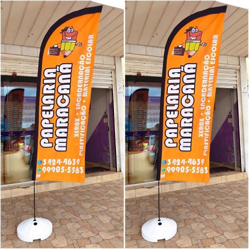 WIND BANNER MODELO RETANGULAR