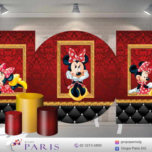 PAINEL SUBLIMADO PARA MENINAS